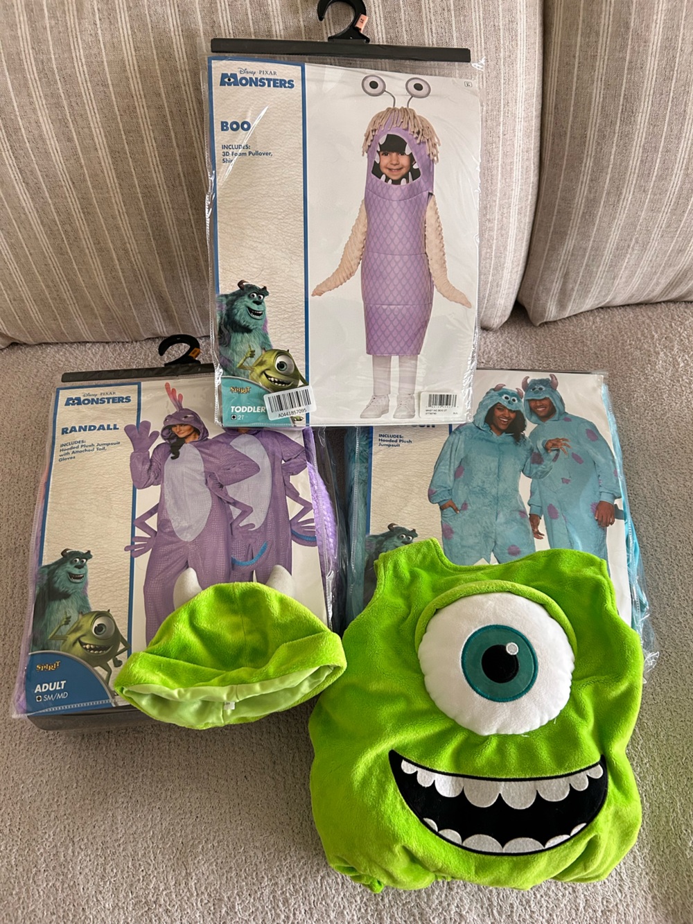 Family Monster’s Inc Halloween Costume Bundle